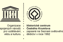 Historické centrum Českého Krumlova zapsané na Seznam světového dědictví v roce 1992